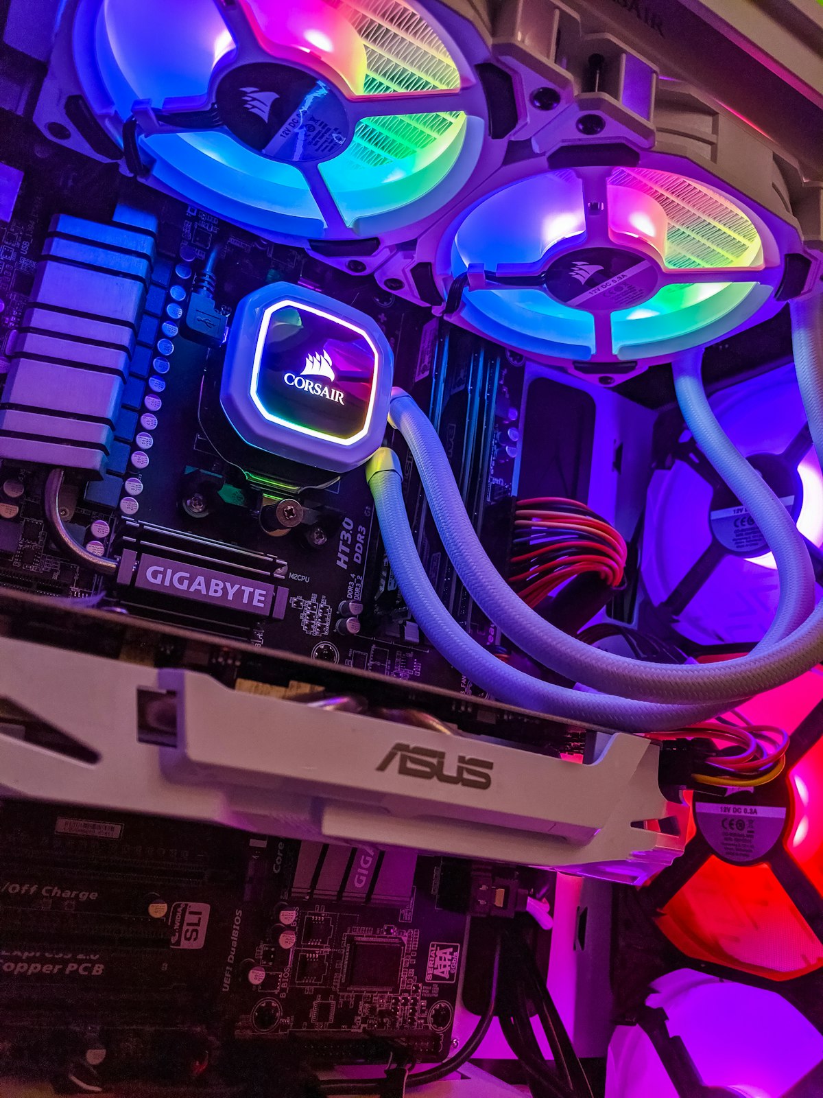 Custom Loop Liquid Cooling Details